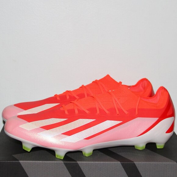 Adidas X Crazyfast Elite FG Soccer Cleats Mens 13 Solar Red - Picture 2 of 6